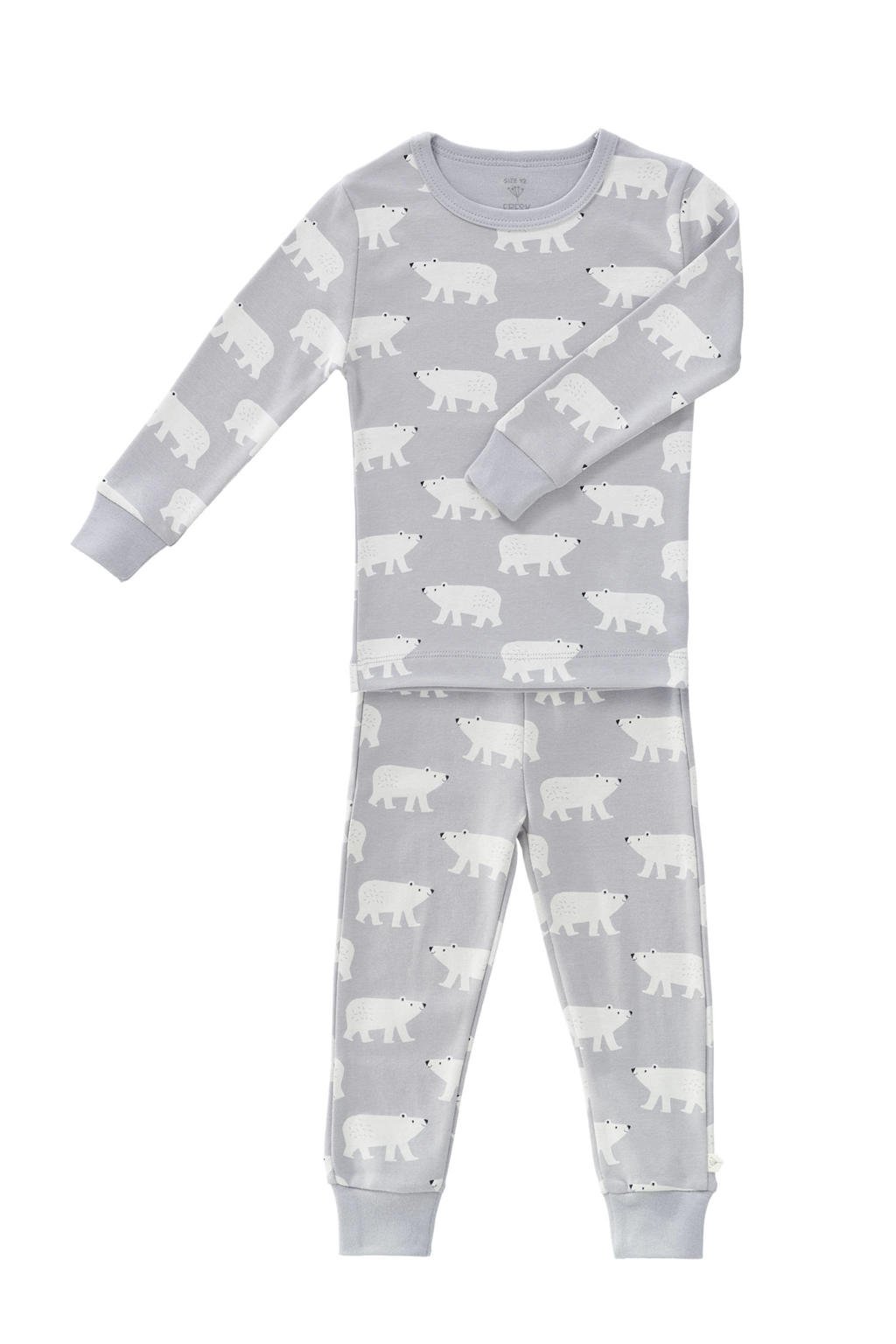 Fresk   pyjama Polar bear lichtgrijs