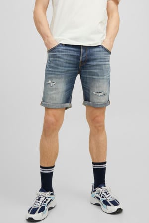 regular fit jeans short JJIRICK JJFOX  424 blue denim