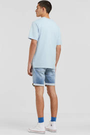 thumbnail: JACK & JONES JEANS INTELLIGENCE regular fit jeans short JJIRICK JJICON 107 blue denim