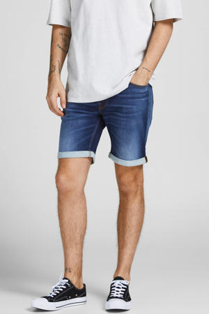 regular fit jeans short JJIRICK JJICON 835 blue denim