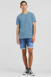 thumbnail: JACK & JONES JEANS INTELLIGENCE regular fit jeans short JJIRICK JJICON 207 blue denim