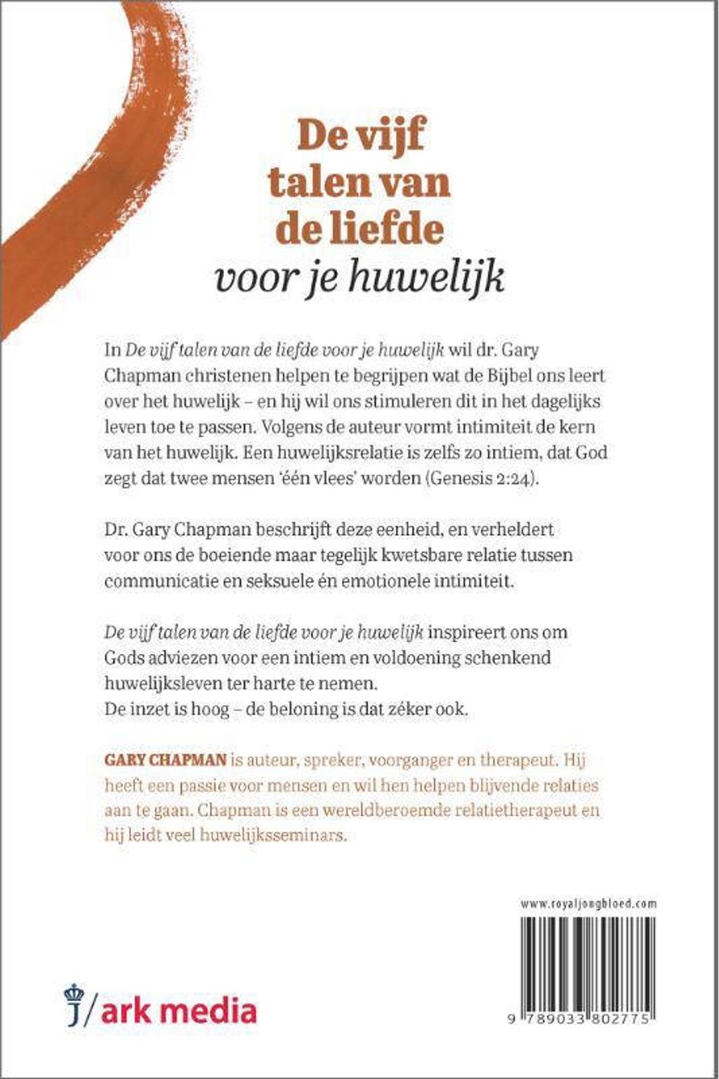 De Vijf Talen Van Liefde Gary Chapman De vijf talen van de liefde voor je huwelijk | wehkamp