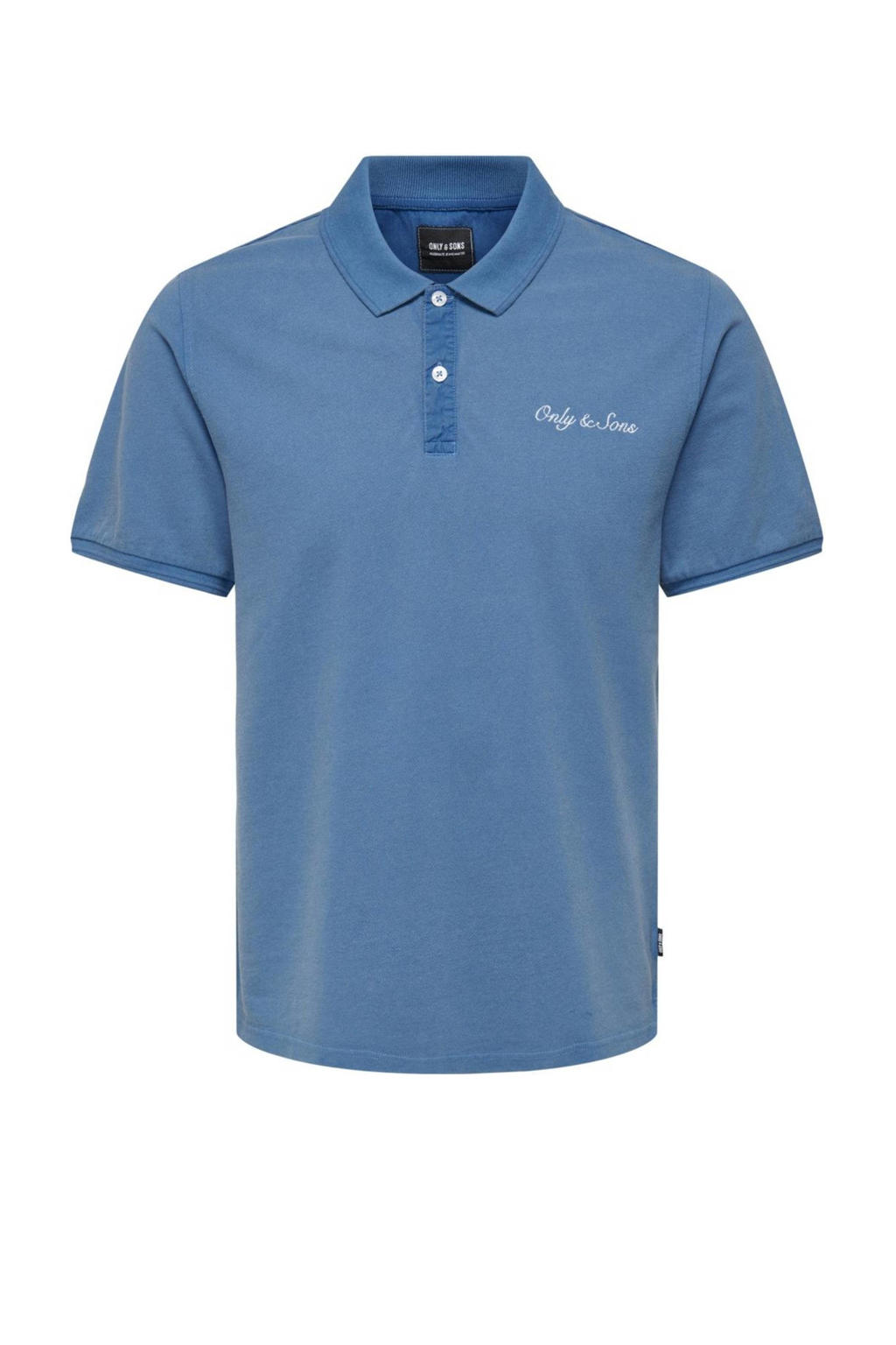ONLY & SONS slim fit polo ONSARTHUR  ensign blue