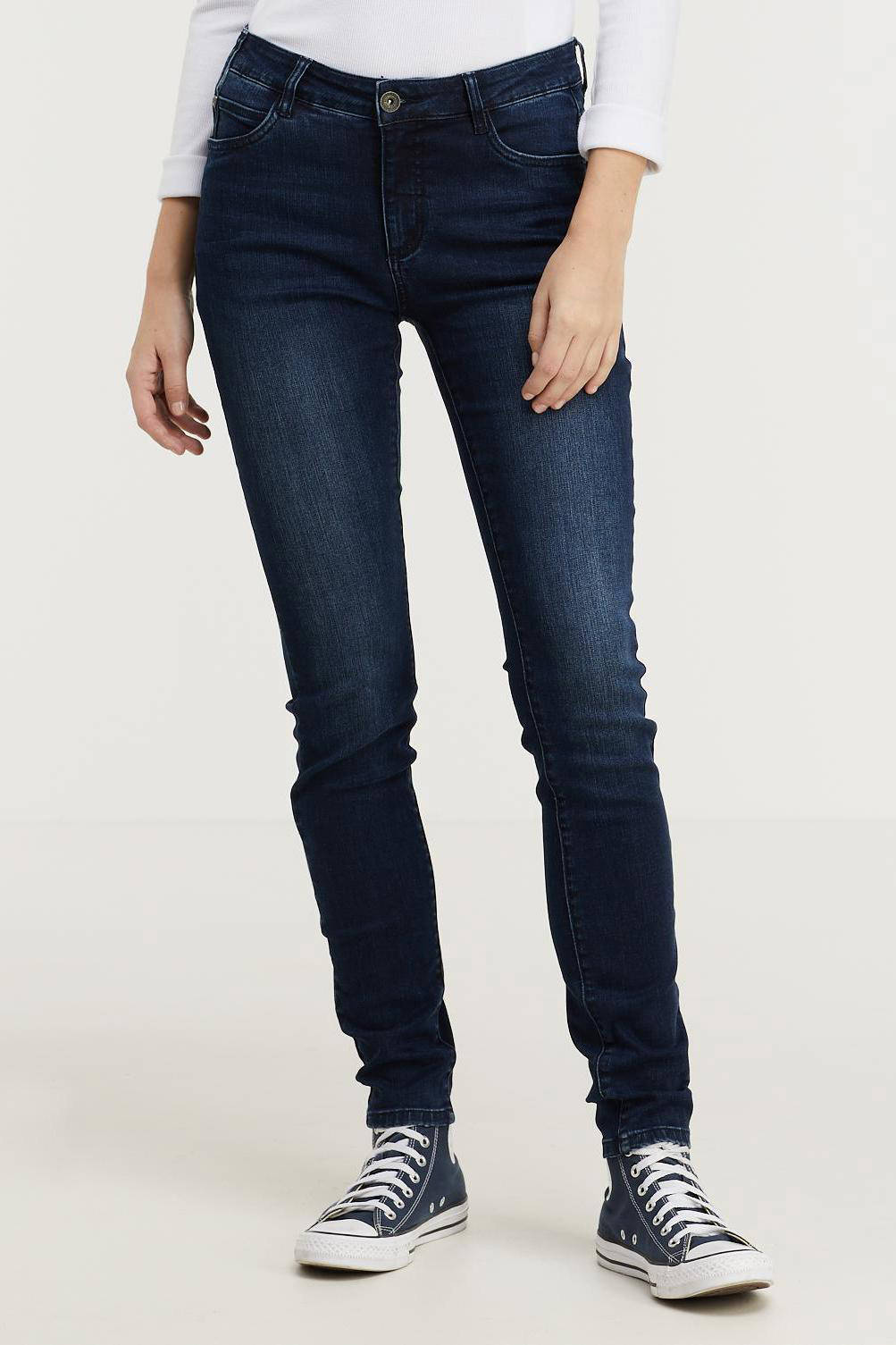 Urban Classics Jeans / Skinny jeans Slim Fit Biker in grijs 294212
