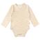 Yumi Baby romper met overslag Waves Hazelnut