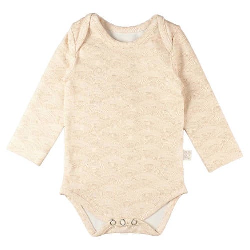 Yumi Baby romper Waves Hazelnut afbeelding