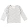 Yumi Baby longsleeve met overslag Waves Blue