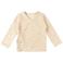 Yumi Baby longsleeve met overslag Waves Hazelnut
