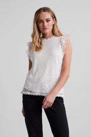 thumbnail: PIECES top PCOLLINE wit