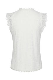 thumbnail: PIECES top PCOLLINE wit