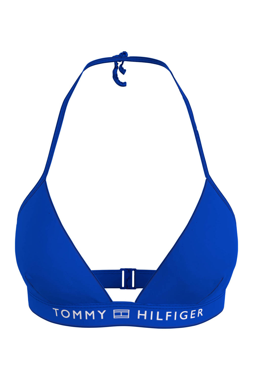Tommy Hilfiger triangel bikinitop blauw