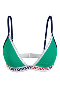Tommy Hilfiger triangel bikinitop groen