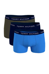Tommy Hilfiger boxershort (set van 3), Olijfgroen/blauw/donkerblauw