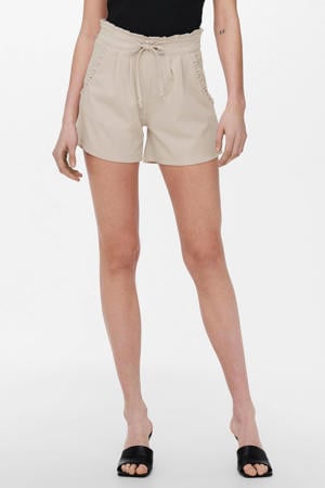straight fit short JDYNEW beige