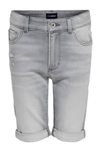 KIDS ONLY BOY slim fit jeans bermuda KOBMATT light grey denim