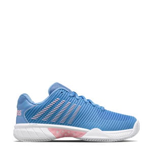 Hypercourt Express 2 hb tennisschoenen kobaltblauw/wit/roze
