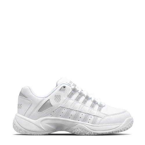 K-Swiss Prestir Omni tennisschoenen wit/zilver