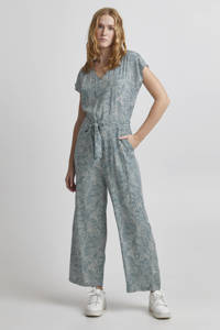 B.Young jumpsuit BYMMJOELLA  met all over print lichtblauw