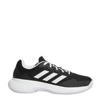 adidas Performance GameCourt 2 tennisschoenen zwart/wit