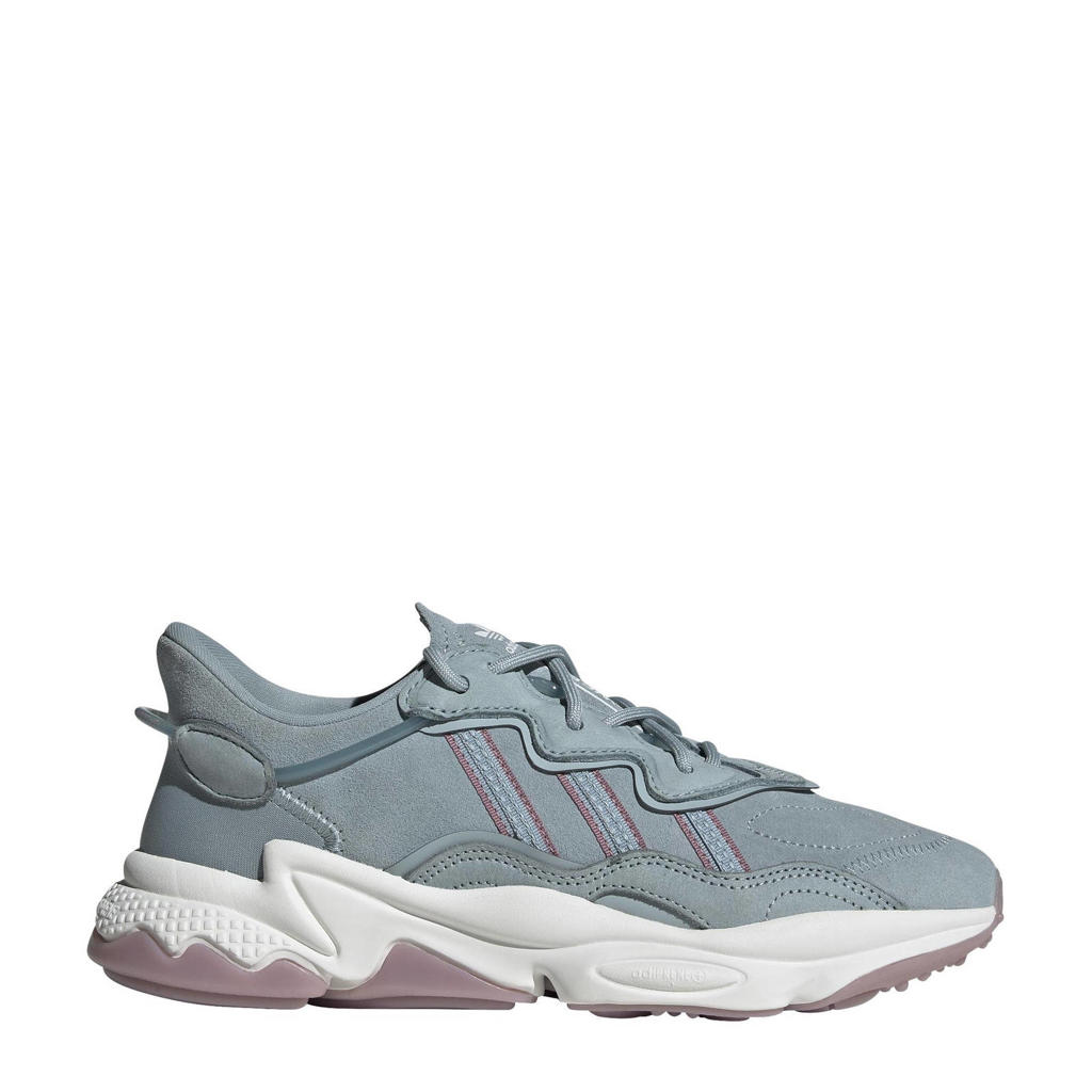 adidas Originals Ozweego  sneakers grijsblauw/wit/roze