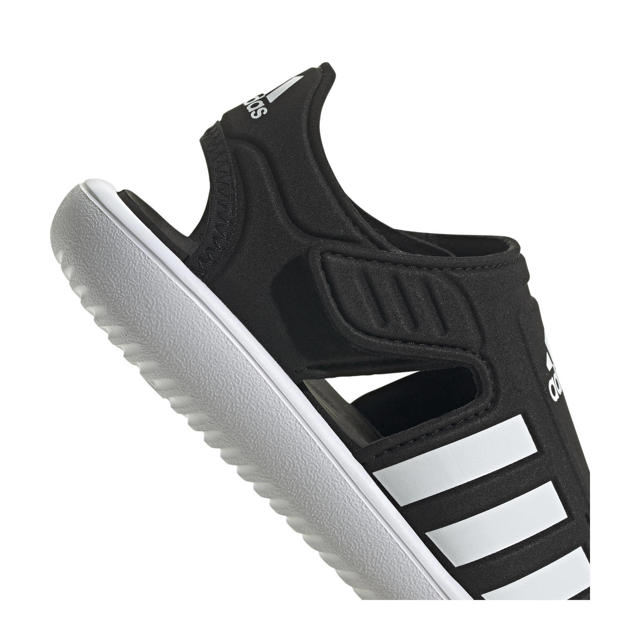 Pak om te zetten Overleven klant adidas Performance Water Sandal waterschoenen zwart/wit kids | wehkamp