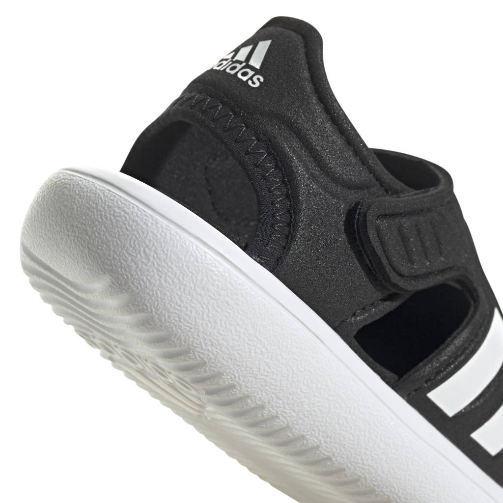 Conform ik luister naar muziek Gedeeltelijk adidas Performance Water Sandal waterschoenen zwart/wit kids | wehkamp