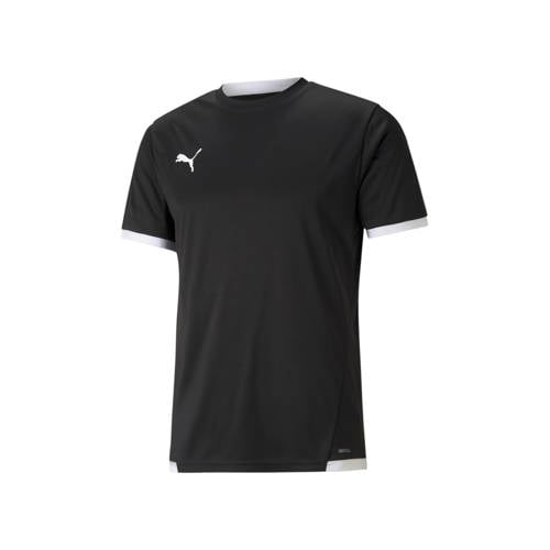 Puma Senior voetbalshirt zwart/wit afbeelding
