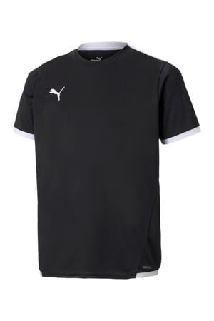 Junior  voetbalshirt zwart/wit