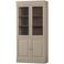 vtwonen vtwonen Chow 2-deurs vitrinekast - Grenen - Dakargrau - 215x105x40