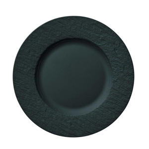 Ontbijtbord / Dessertbord Manufacture Rock - Zwart - ø 22 cm