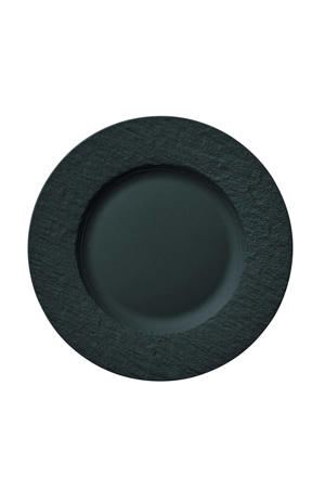Ontbijtbord / Dessertbord Manufacture Rock - Zwart - ø 22 cm