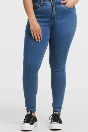 high waist skinny jeans NIKI rebel blue