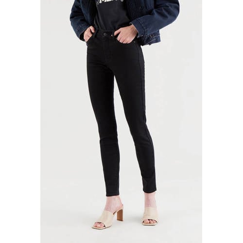 Levi's 310 shaping super skinny jeans black squared afbeelding
