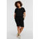Zhenzi slim fit korte broek STEP 84 zwart