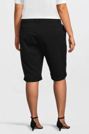 thumbnail: Zhenzi slim fit korte broek STEP 84 zwart
