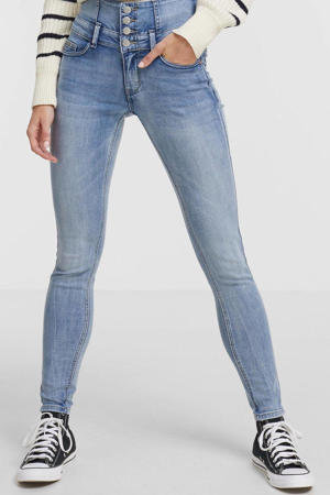 high waist skinny jeans Jakarta light blue