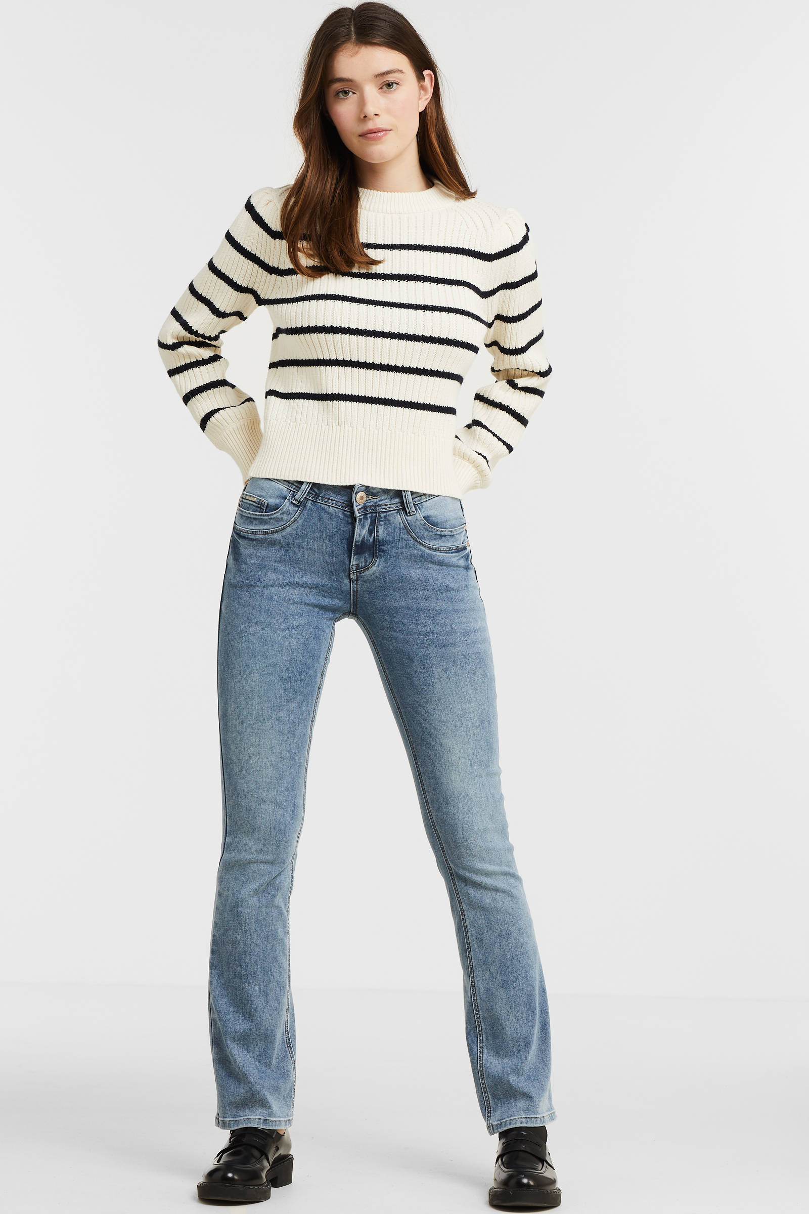 Il Dolce bootcut jeans Roxy light blue | wehkamp