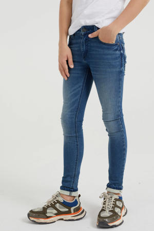 super skinny jeans mid blue