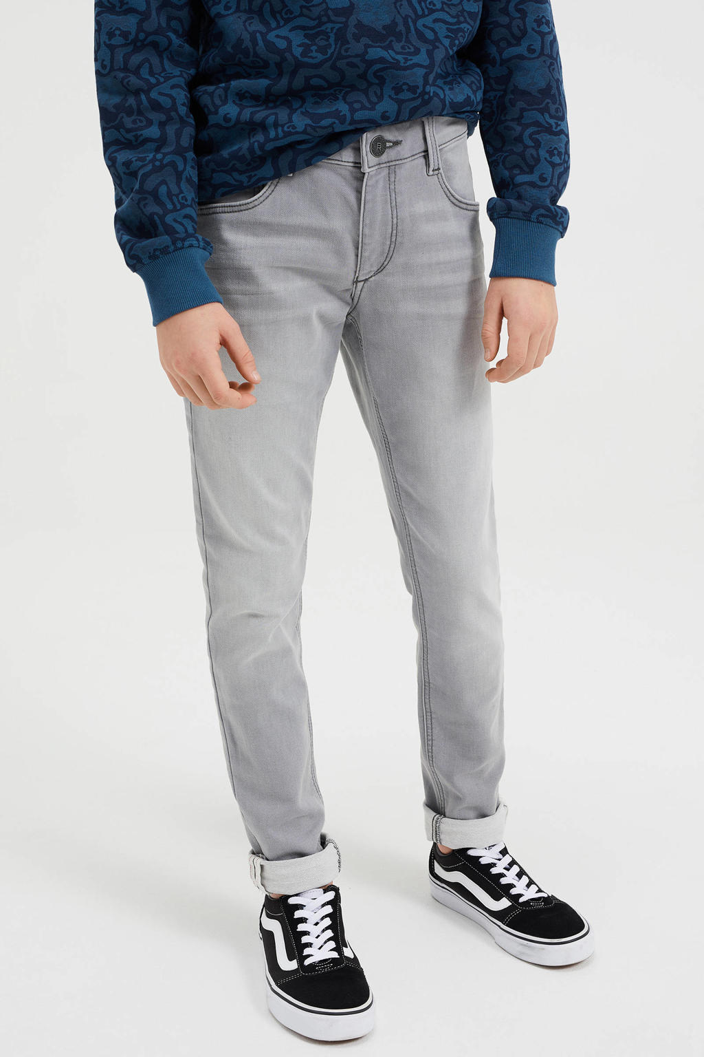 WE Fashion Blue Ridge regular fit jeans grey denim