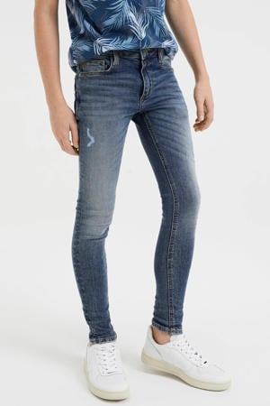 super skinny jeans blue denim