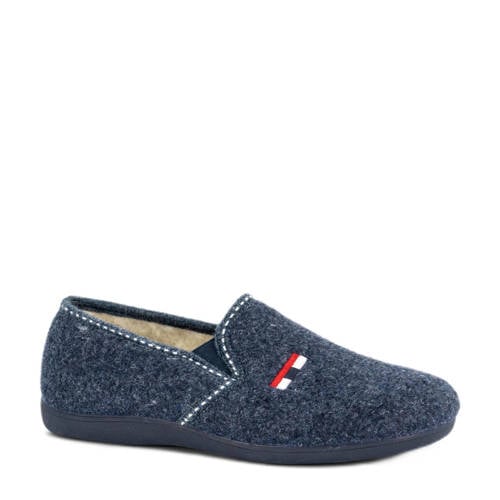 Casa mia pantoffels donkerblauw afbeelding