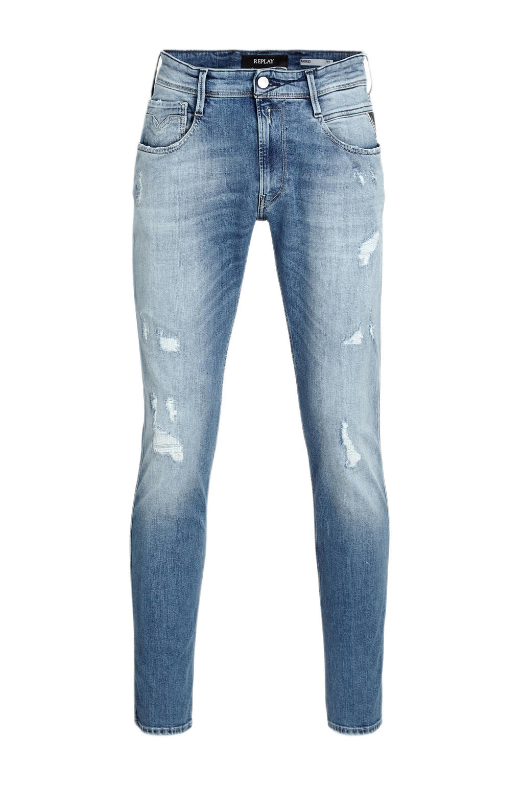 REPLAY slim fit jeans Anbass medium blue