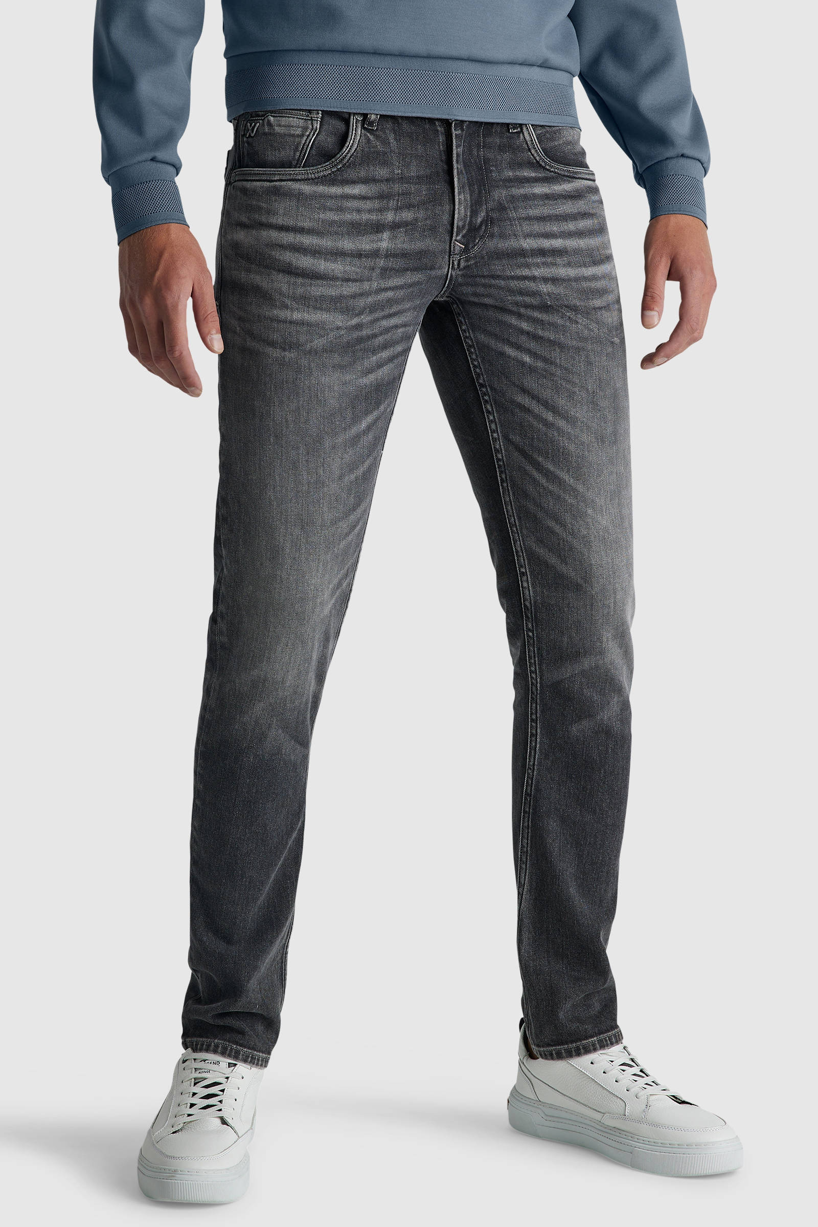Q\/S Slim jeans lichtgrijs casual uitstraling Mode Spijkerbroeken Slim jeans Q/S 