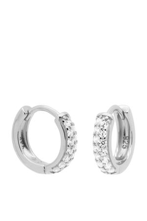 sterling zilveren oorbellen Double Row