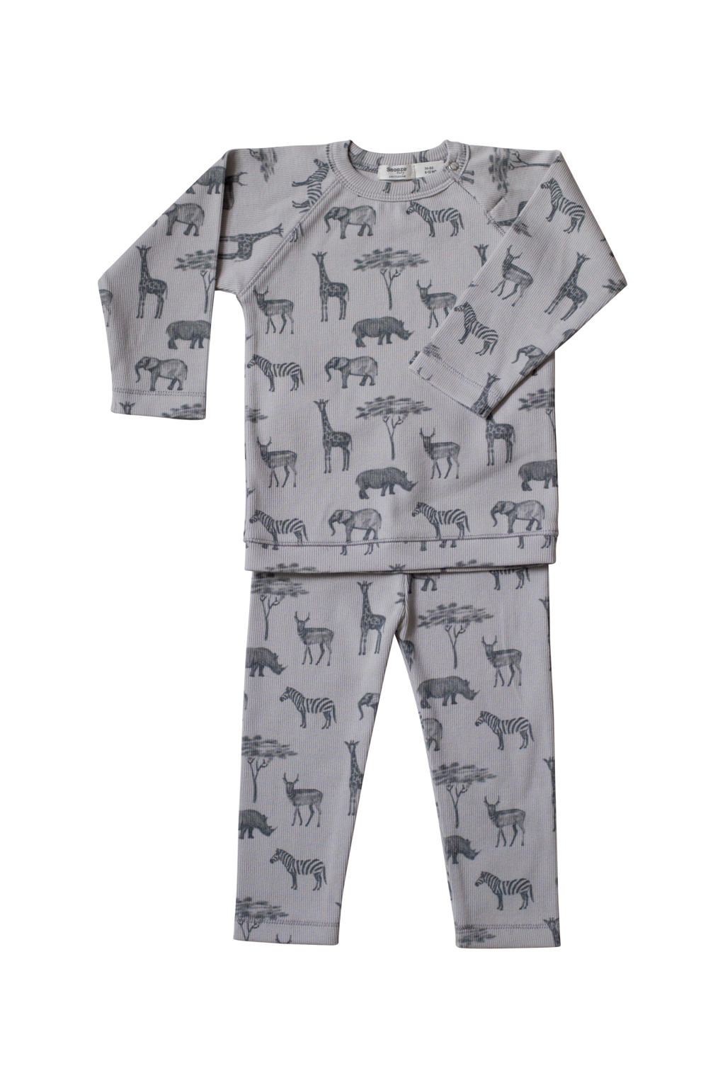 Snoozebaby   pyjama Storm Grey