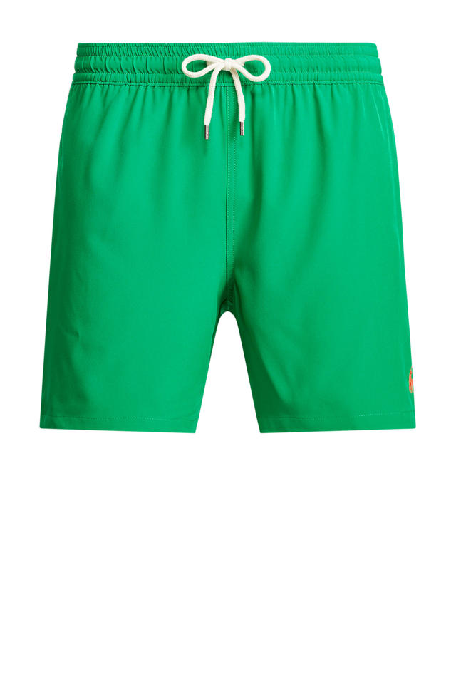 olifant Hedendaags natuurlijk POLO Ralph Lauren zwemshort met geborduurd logo groen | wehkamp