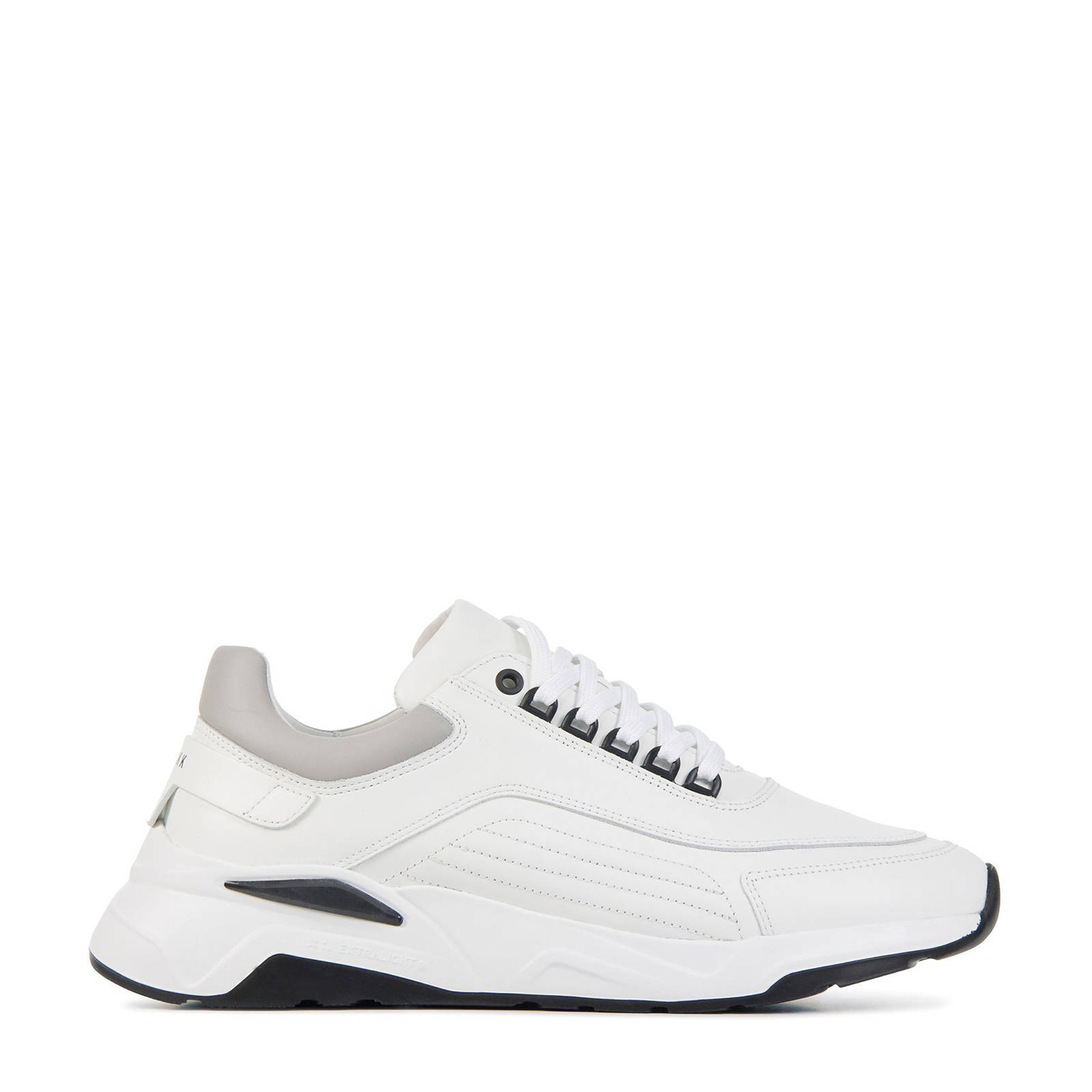 Nubikk Dusk Maltan leren sneakers wit | wehkamp