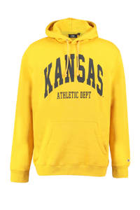America Today hoodie Scottie met tekst yellow, Yellow