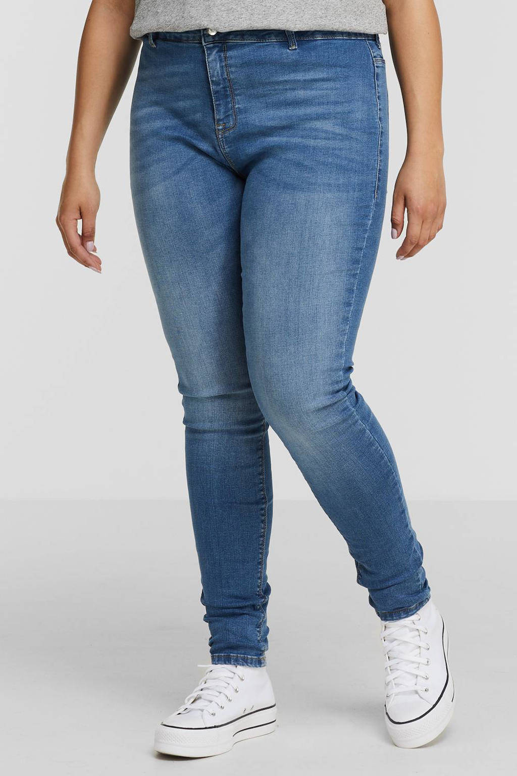 ONLY CARMAKOMA slim fit jeans CARWILLY   light denim