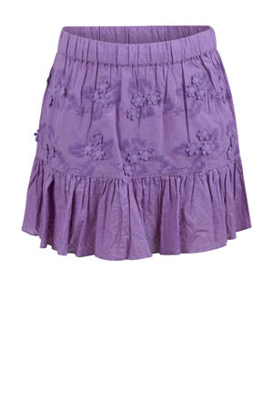 rok Flower Skirt paars
